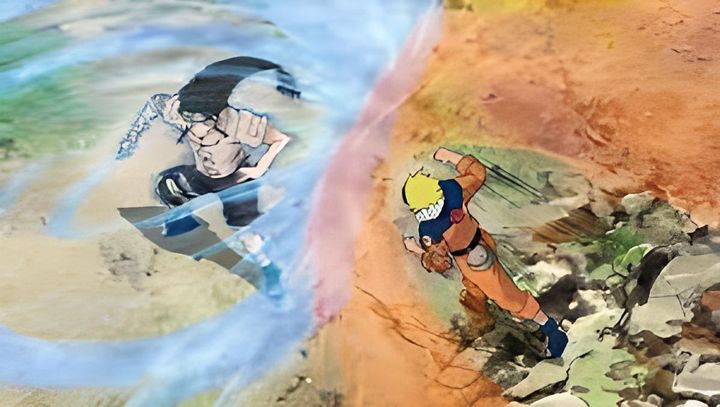 Naruto Chunin Exams Arc.